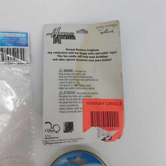 Hannah Montana Combo Lock Birthday Candle Locker Clings Y2K 2000s Miley Cyrus - Picture 9 of 13